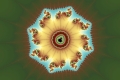Mandelbrot fractal image .Octagon