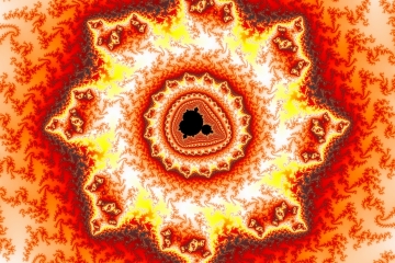 Mandelbrot fractal image named 7th sun by pat197 mandelbrot fractal image named 7th sun