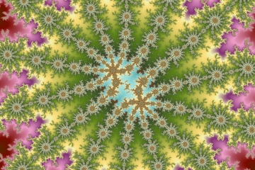 mandelbrot fractal image named Anaphase