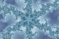 Mandelbrot fractal image Anemone II