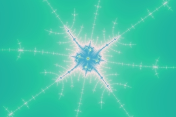 mandelbrot fractal image named aqua spike