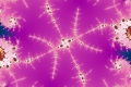 Mandelbrot fractal image arriving vast