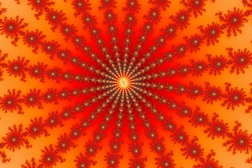 mandelbrot fractal image named August