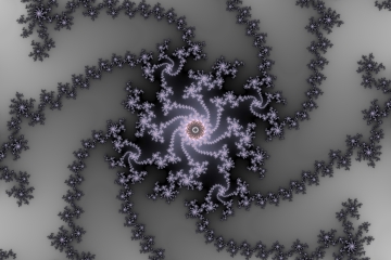 Mandelbrot fractal image named bad breath by Orbulon mandelbrot fractal image named bad breath