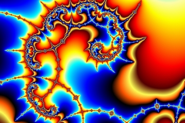 Mandelbrot fractal image named barbed chains by pat197 mandelbrot fractal image named barbed chains