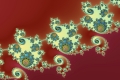 Mandelbrot fractal image baroque