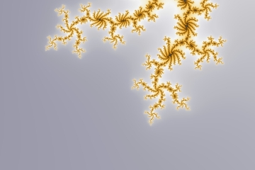 mandelbrot fractal image named beam of evolution