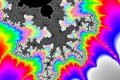 Mandelbrot fractal image blackmark