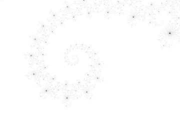 mandelbrot fractal image named blackwhite spiral