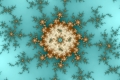 Mandelbrot fractal image blessing
