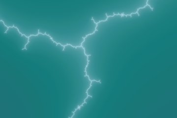 Mandelbrot fractal image named blue lightning by csscasey22 mandelbrot fractal image named blue lightning