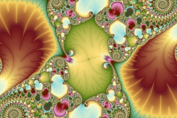mandelbrot fractal image named Botanic Garden