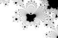 Mandelbrot fractal image cellophane