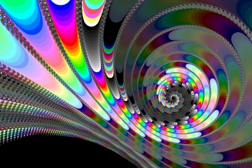 Mandelbrot fractal image named chainmail swirl by calamityjan mandelbrot fractal image named chainmail swirl