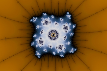 Mandelbrot fractal image named choreography by Orbulon mandelbrot fractal image named choreography