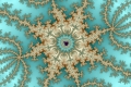 Mandelbrot fractal image circular spark