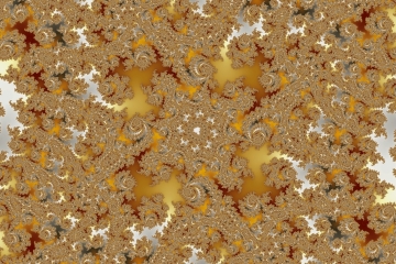 mandelbrot fractal image named clusterous