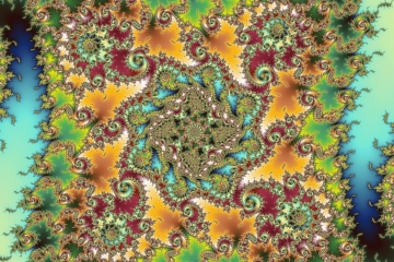 Mandelbrot fractal image named cold sober by Orbulon mandelbrot fractal image named cold sober