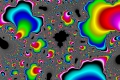 Mandelbrot fractal image collapsation