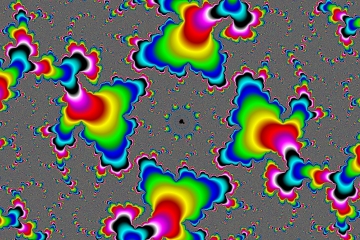 Mandelbrot fractal image named colour flaw by Orbulon mandelbrot fractal image named colour flaw