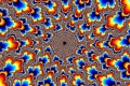 Mandelbrot fractal image Convergent