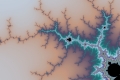 Mandelbrot fractal image corridor