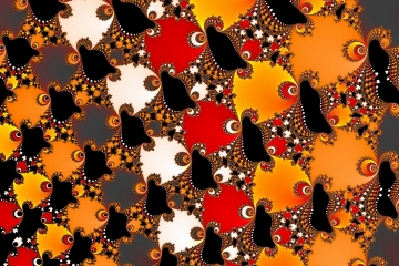 mandelbrot fractal image named creatures
