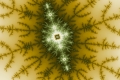 Mandelbrot fractal image crucified eye