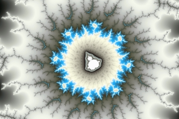mandelbrot fractal image named crystal