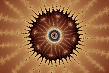 mandelbrot fractal image named deathstar