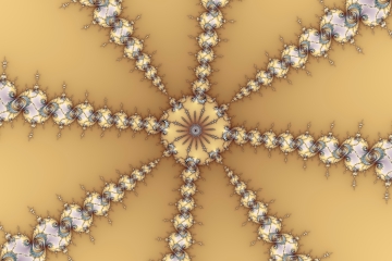 mandelbrot fractal image named double drill