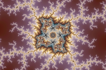 Mandelbrot fractal image named earning tube by Orbulon mandelbrot fractal image named earning tube