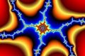 Mandelbrot fractal image Electric Synapse