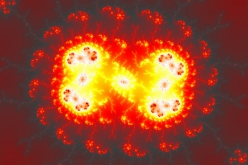 mandelbrot fractal image named eternal flame