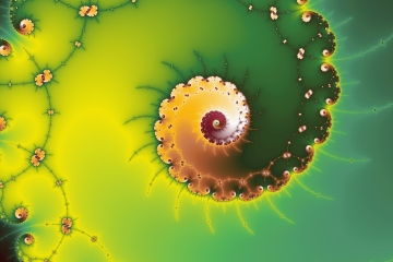 mandelbrot fractal image named Eternal Spiral