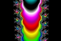 Mandelbrot fractal image ethnic art