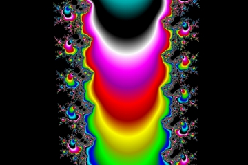mandelbrot fractal image named ethnic art