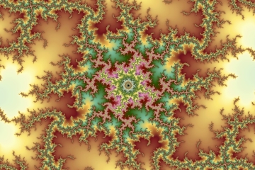 mandelbrot fractal image named fallen leaves