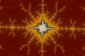 Mandelbrot fractal image fancy string