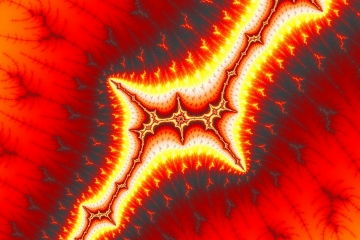 mandelbrot fractal image named firebolt