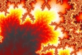 Mandelbrot fractal image flame