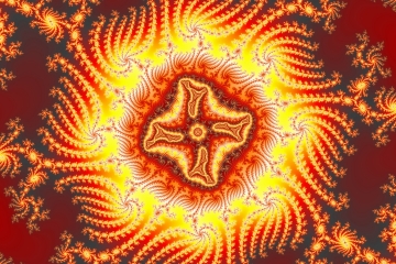 Mandelbrot fractal image named flamedew by Orbulon mandelbrot fractal image named flamedew
