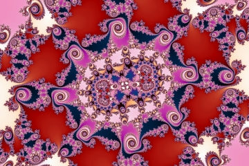 Mandelbrot fractal image named flare gust by Orbulon mandelbrot fractal image named flare gust