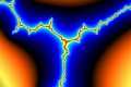Mandelbrot fractal image Flux Capacitor