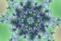 Mandelbrot fractal image folding
