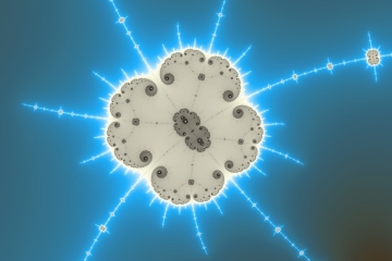 Mandelbrot fractal image named frozen over by pat197 mandelbrot fractal image named frozen over