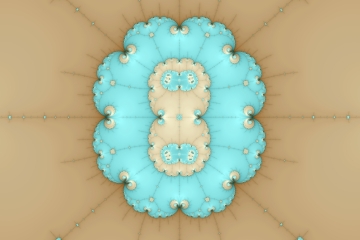 Mandelbrot fractal image named gem glead by Orbulon mandelbrot fractal image named gem glead