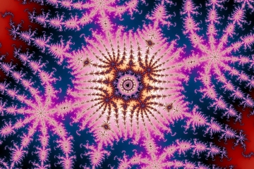 mandelbrot fractal image named glider
