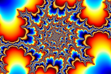 mandelbrot fractal image named gold cash