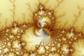 Mandelbrot fractal image goldenrose